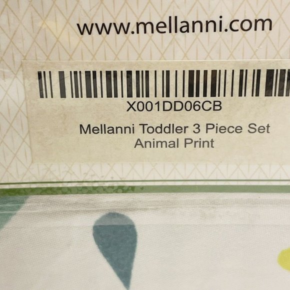 Toddler Sheet Set 3 Pieces Animal Print NEW - Picture 5 of 7